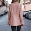 Women Zula | Rose - Modern Blazer For Women Pink