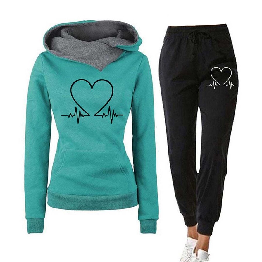 Women Zula | Heartbeat - Comfortable Jogging Set For Women