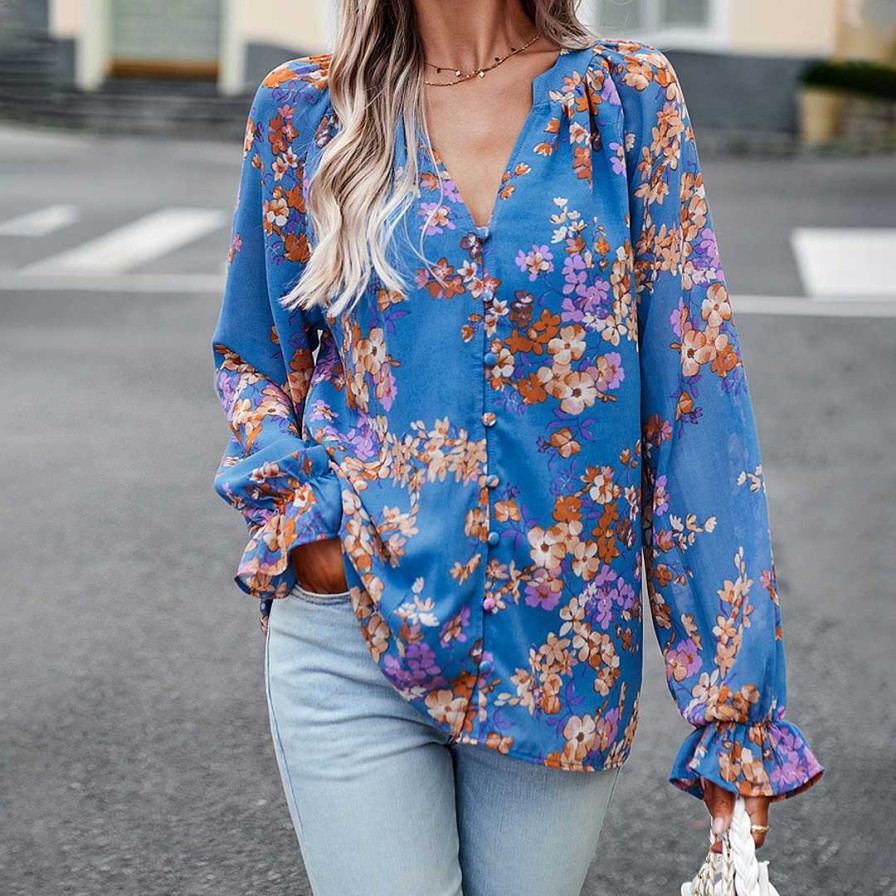 Women Zula | Ellie - Fashionable Floral Blouse