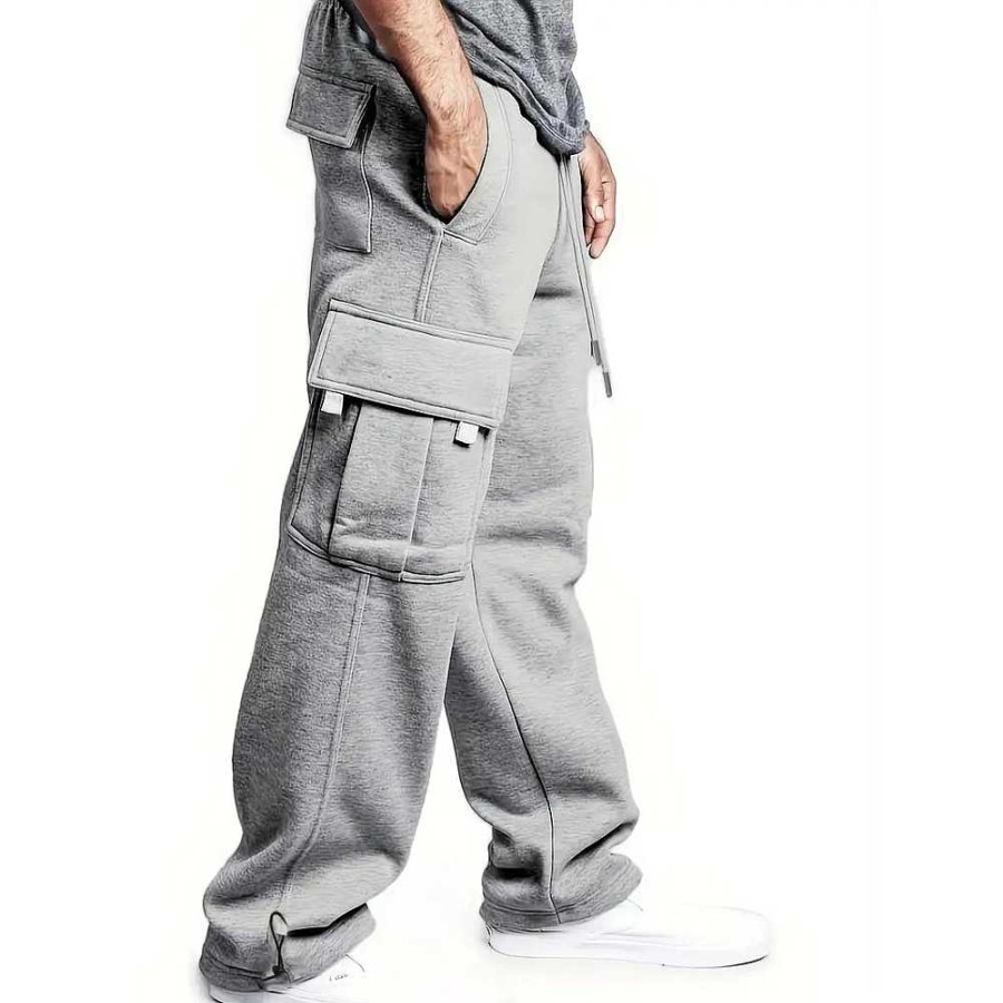 Man Zula | Tygo - Lightweight Cargo Pants For Man Gray