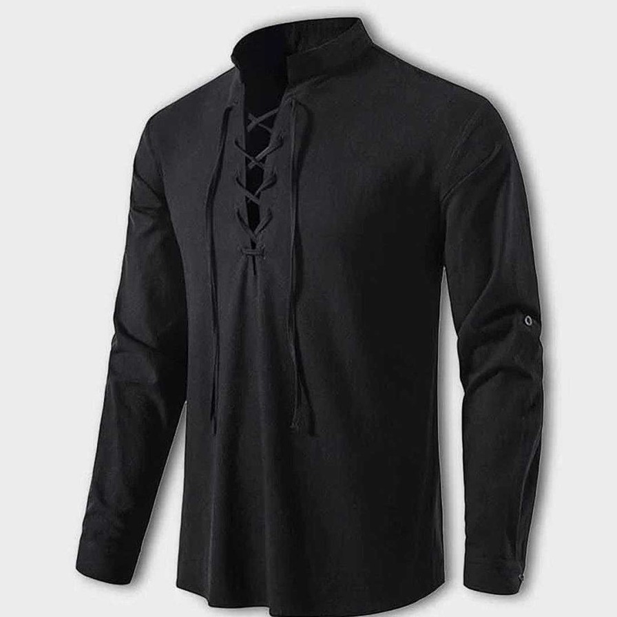 Man Zula | Laszlo - Elegant V-Neck Shirt