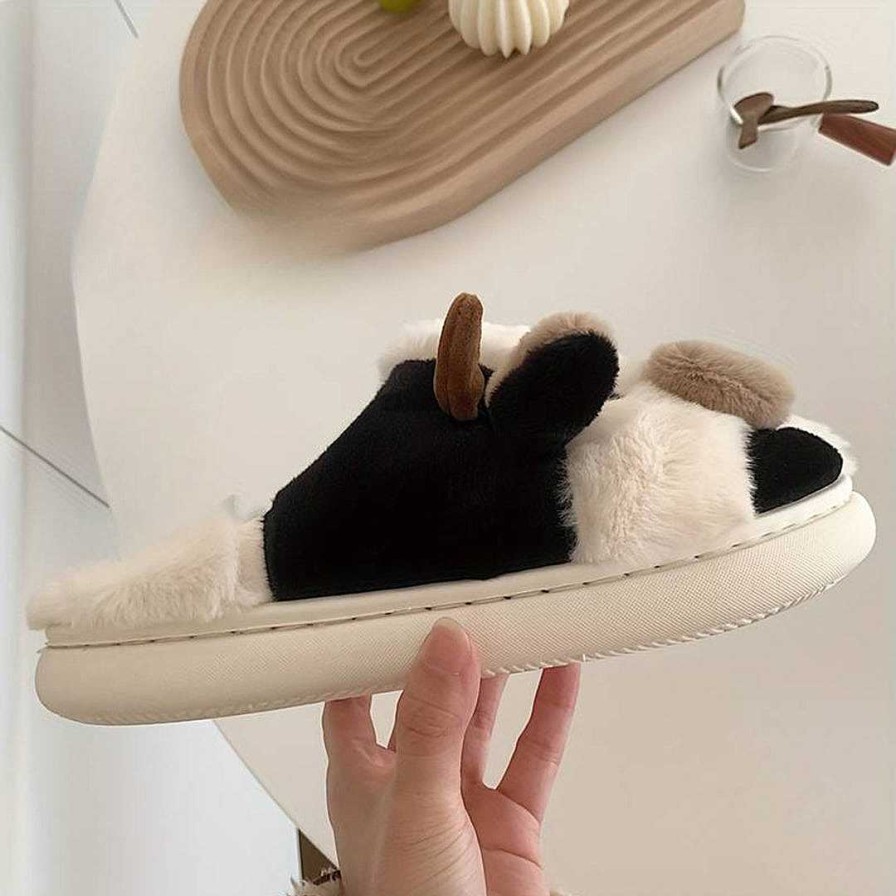 Women Zula | Nicole - Warm Cow Slippers