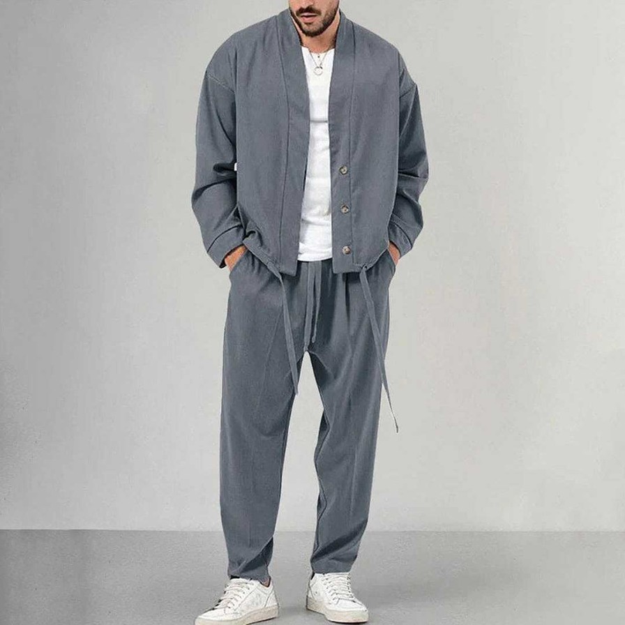 Man Zula | Oreez - Men'S Cardigan And Pants Set