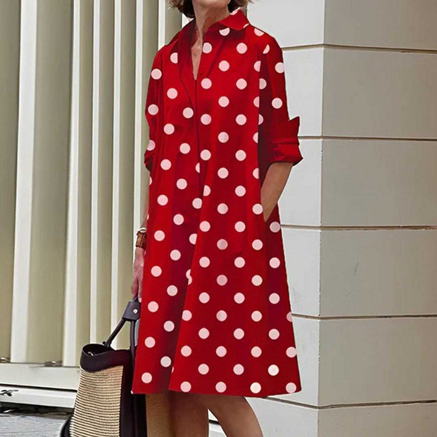 Women Zula | Ashley - Fashionable Long Sleeve Dress