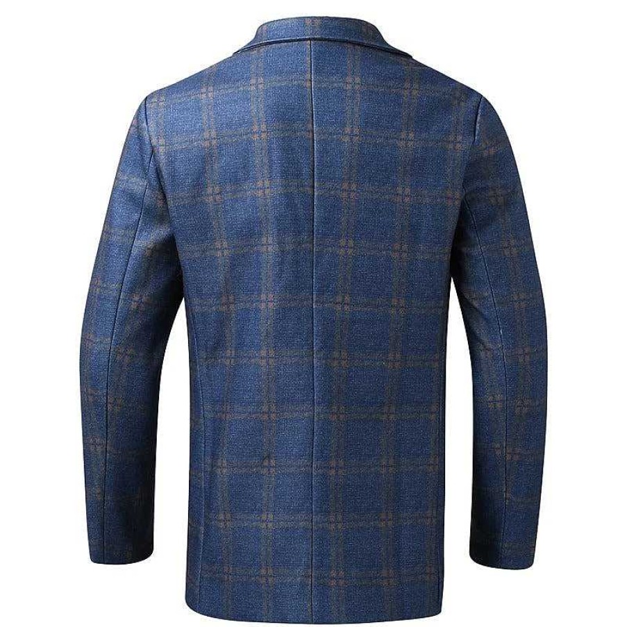 Man Zula | Zoltan - Plaid Blazer For Man Blah