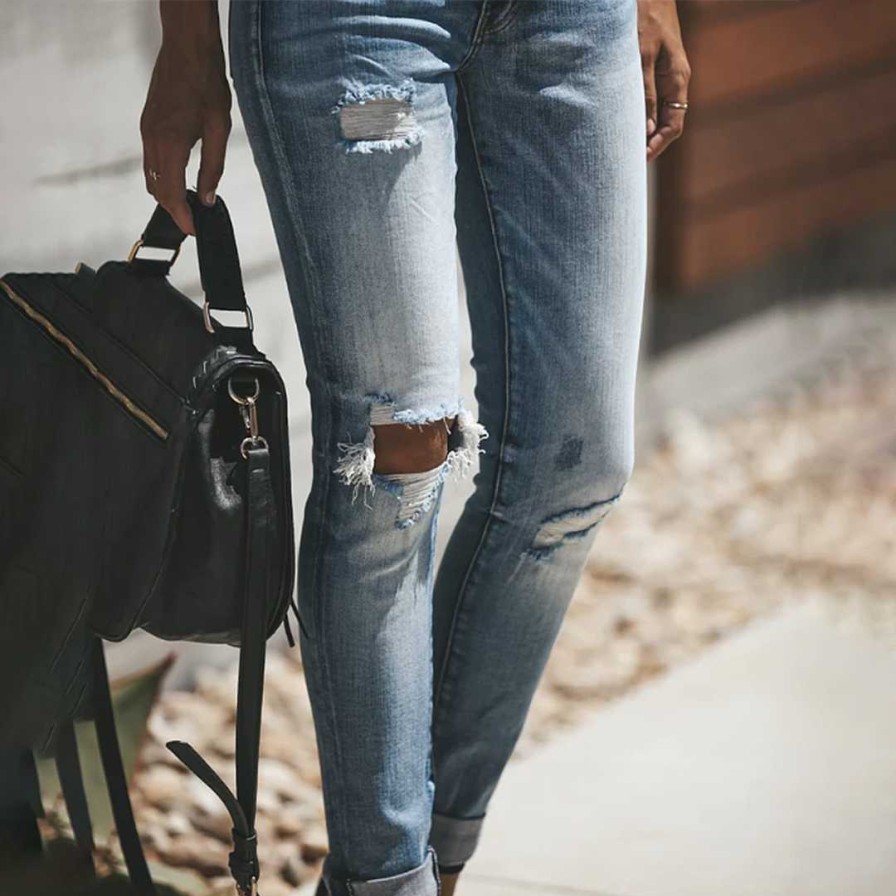 Women Zula | Liselotte - Ripped Jeans For Women