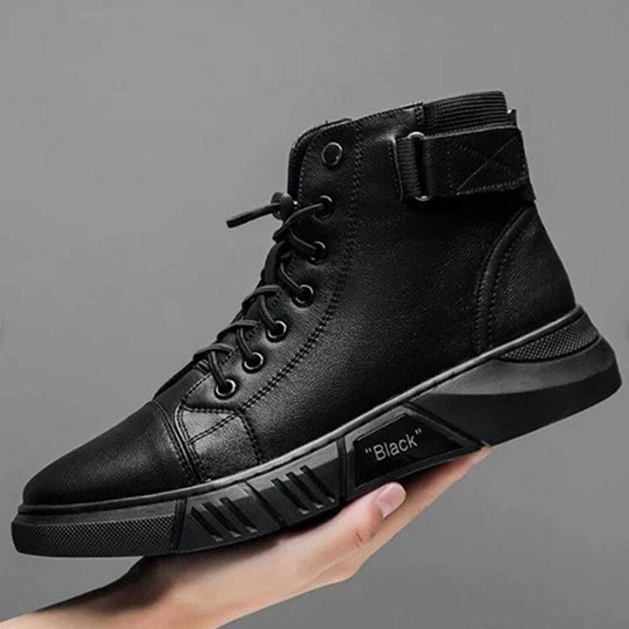 Man Zula | Adelmo - Black Warm Boots