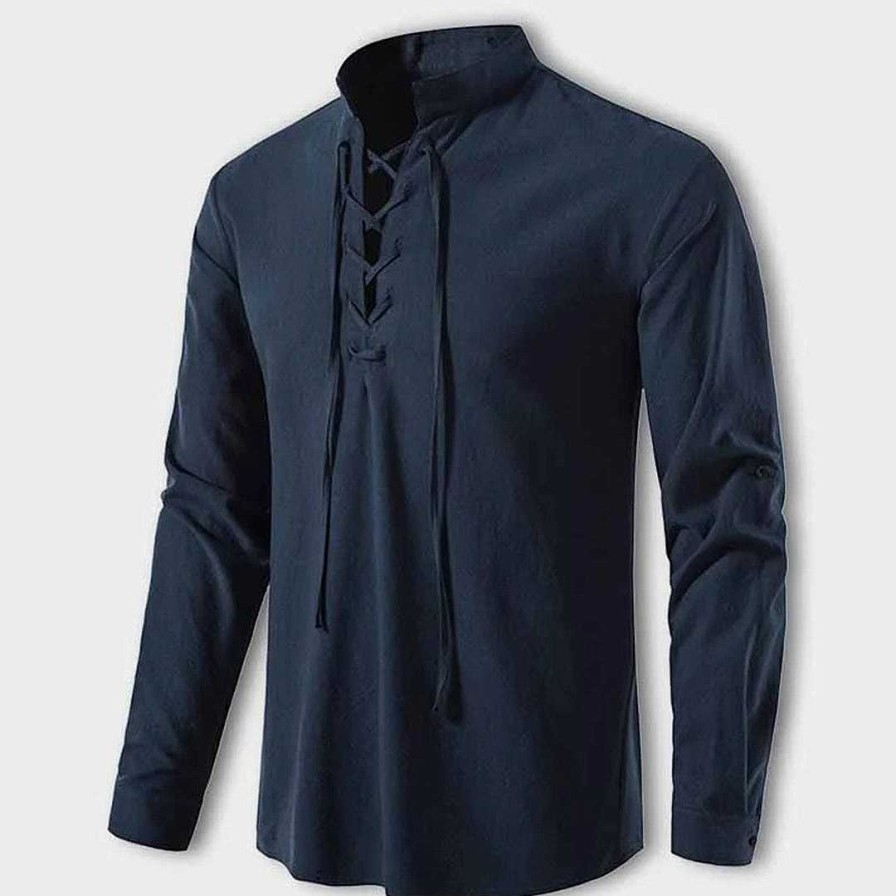 Man Zula | Laszlo - Elegant V-Neck Shirt