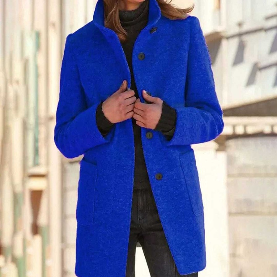 Women Zula | Donatienne - Soft And Cozy Coat For Ladies