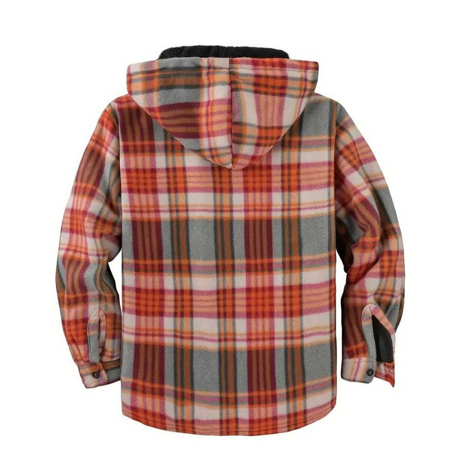 Man Zula | Moritz - Plaid Hooded Jacket For Man