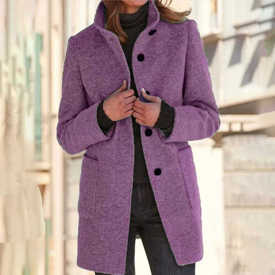 Women Zula | Donatienne - Soft And Cozy Coat For Ladies