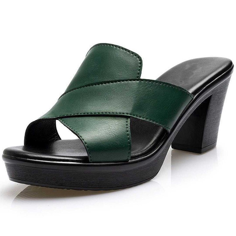 Women Zula | Aileen - Comfortable Block Heel Sandals