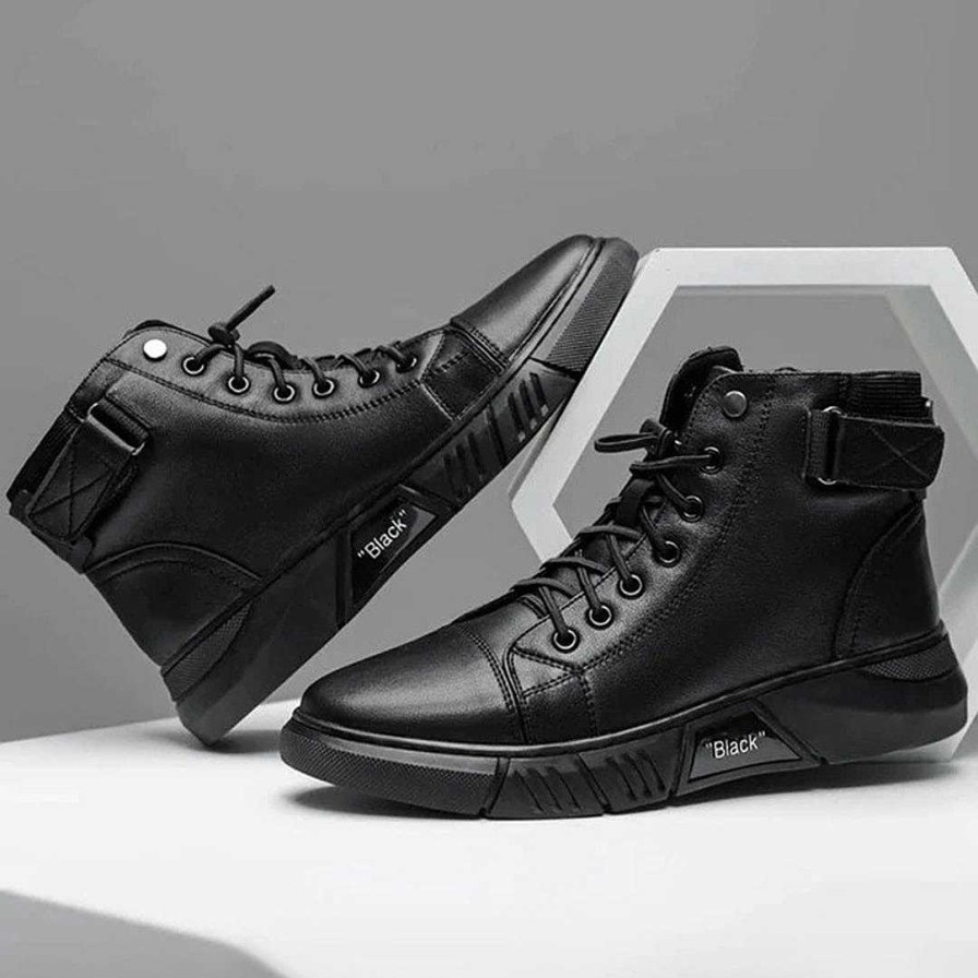 Man Zula | Adelmo - Black Warm Boots