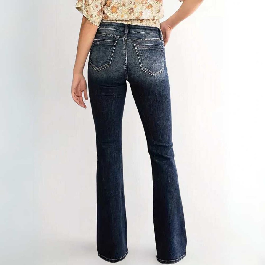 Women Zula | Annemari - Flare Pants With Double Buttons